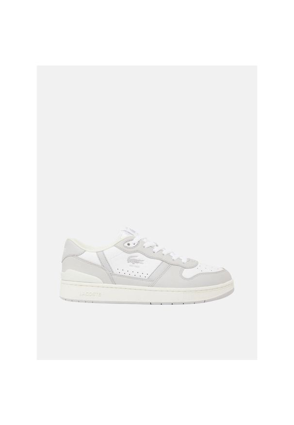 Buty męskie trampki sportowe Lacoste T-CLIP SET. Kolor: biały