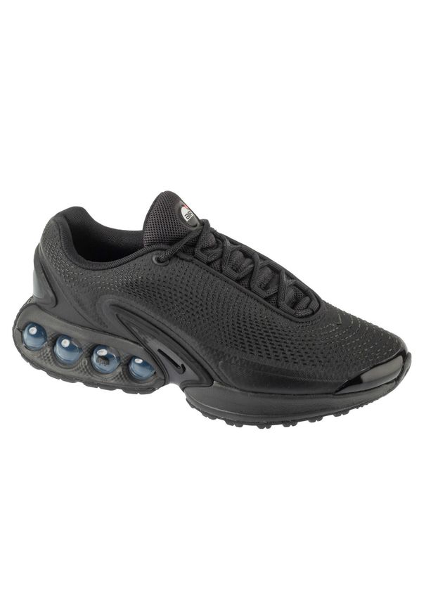 Nike - Buty sportowe Sneakersy męskie, Air Max DN. Kolor: czarny. Model: Nike Air Max. Sport: turystyka piesza