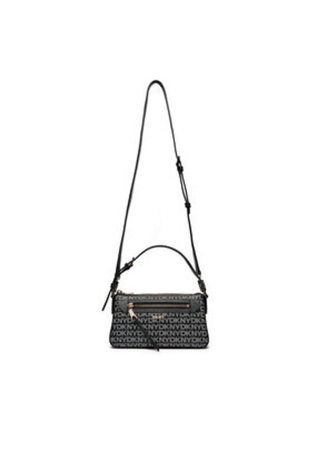 DKNY Torebka Bryant Ave Tz Demi C R42HYE18 Czarny. Kolor: czarny. Materiał: skórzane