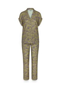 Triumph Piżama Boyfriend 10222611 Zielony Relaxed Fit. Kolor: zielony. Materiał: wiskoza #5