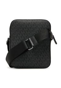 MICHAEL Michael Kors Saszetka Hudson 33T5LHDM0B Czarny. Kolor: czarny. Materiał: skóra #6