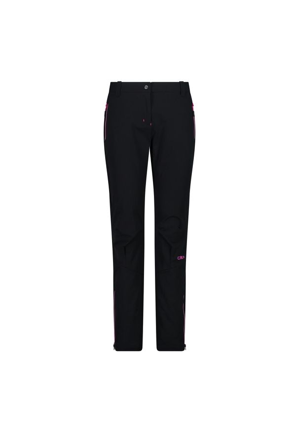 Spodnie damskie turystyczne CMP 34T2216. Kolor: czarny. Długość: długie