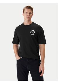Hugo - HUGO T-Shirt Nofishix 50554370 Czarny Regular Fit. Kolor: czarny. Materiał: bawełna #5