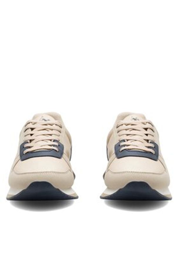 U.S. Polo Assn. Sneakersy NOBIL011M/CNH1 Beżowy. Kolor: beżowy. Materiał: materiał