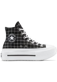 Adidasy Converse Chuck Tlr As Lift Double Stack, Kobiety. Kolor: czarny. Materiał: materiał. Sport: fitness