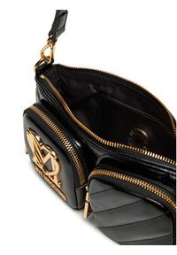 Love Moschino - LOVE MOSCHINO Torebka JC4324PP0LKM0000 Czarny. Kolor: czarny. Materiał: skórzane #5