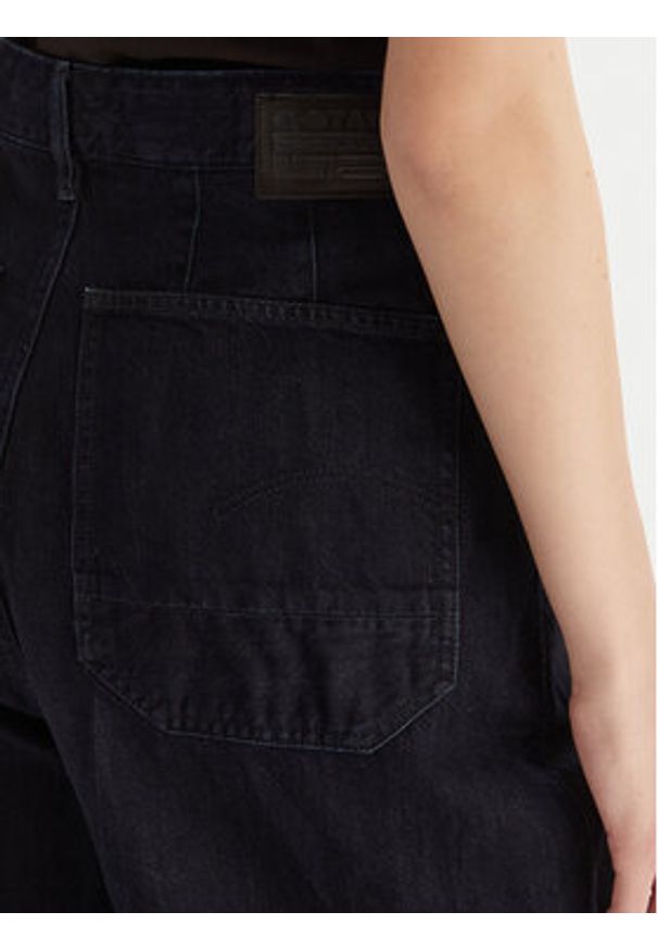 G-Star RAW - G-Star Raw Jeansy Roos D27705-D536 Granatowy Wide Leg. Kolor: niebieski