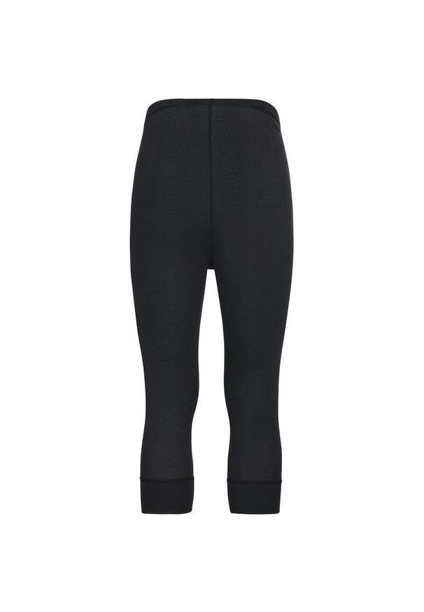 Legginsy termoaktywne męskie Odlo Active Warm BL Bottom 3/4. Kolor: czarny