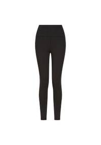 FINDEN & HALES - Damskie Legginsy Drużynowe. Kolor: czarny. Sport: turystyka piesza #1