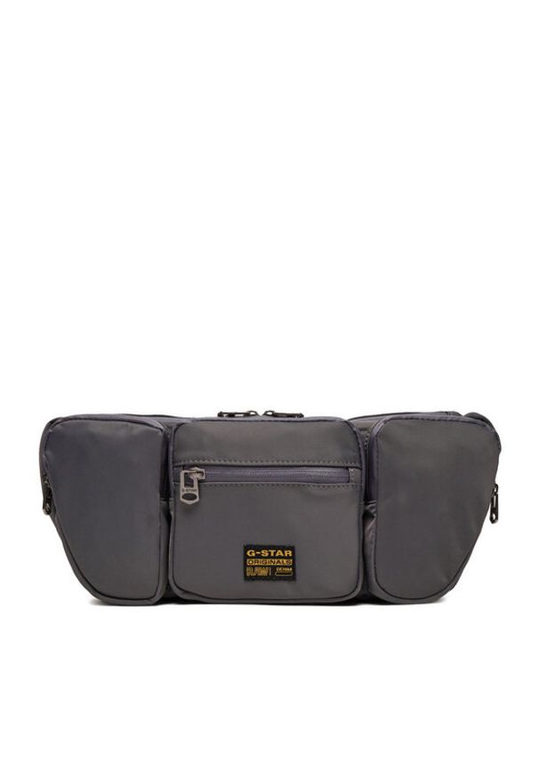 G-Star RAW - G-Star Raw Torebka CEO-BEN-LX9868J Szary. Kolor: szary. Materiał: materiał