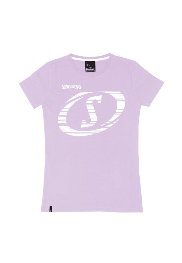 SPALDING - Koszulka damska Spalding Fast. Kolor: wielokolorowy, fioletowy, biały. Sport: koszykówka