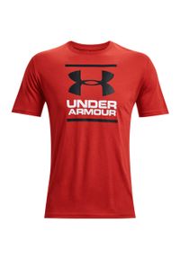 Koszulka sportowa męska Under Armour. Kolor: czerwony #1