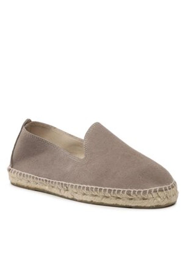 Manebi Espadryle Flat Espadrilles K 1.9 C0 Brązowy. Kolor: brązowy. Materiał: zamsz, skóra