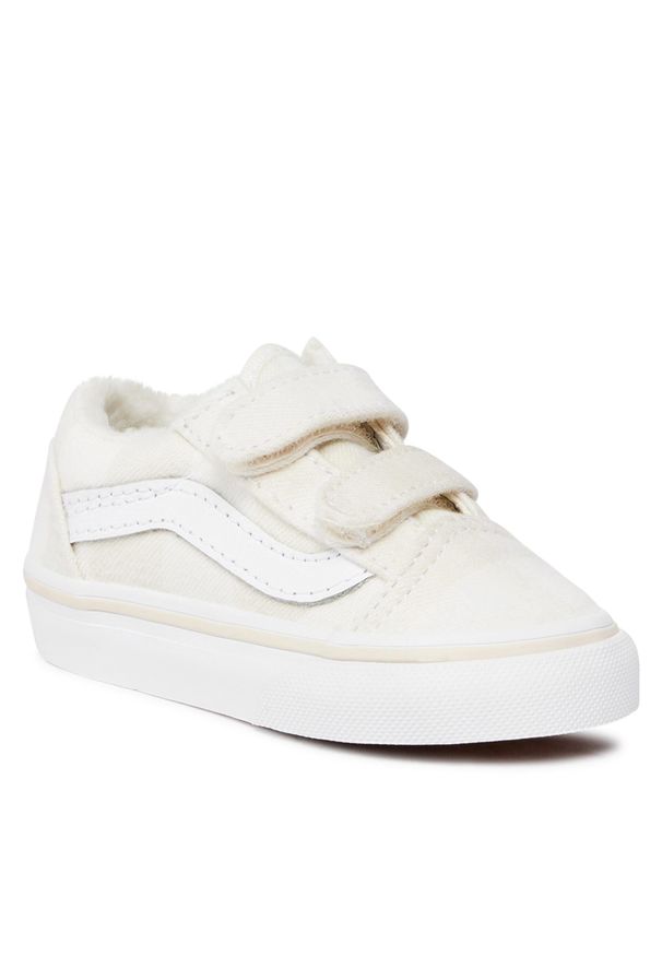 Tenisówki Vans Td Old Skool V VN0A38JNUC01 Marshmallow/True White. Model: Vans Old Skool