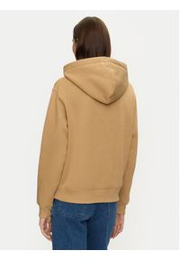 TOMMY HILFIGER - Tommy Hilfiger Bluza Modern WW0WW43598 Beżowy Regular Fit. Kolor: beżowy. Materiał: syntetyk, bawełna