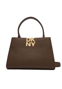 DKNY Torebka Foster R52D1L93 Brązowy. Kolor: brązowy. Materiał: skórzane