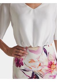 Swing Sukienka koktajlowa 5AG16100 Kolorowy Slim Fit. Materiał: syntetyk. Wzór: kolorowy. Styl: wizytowy #7