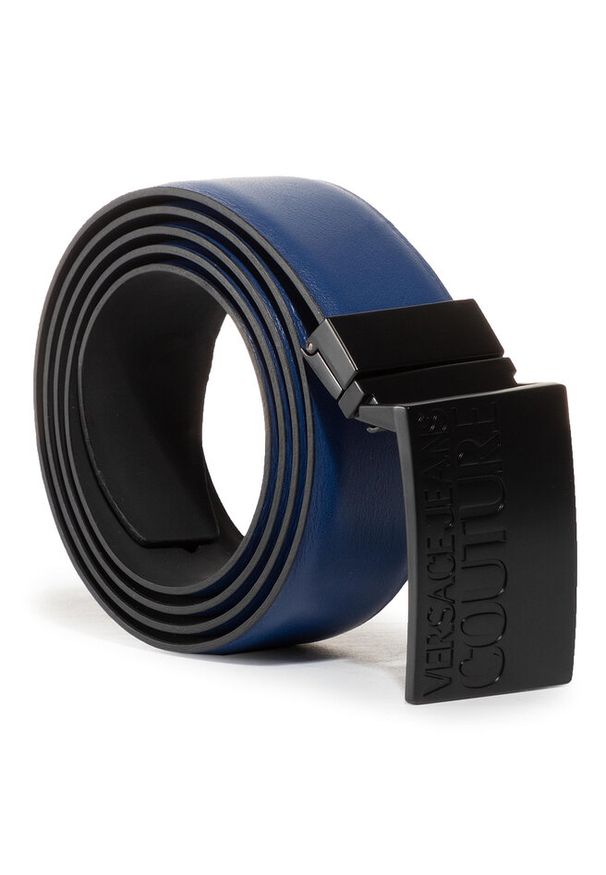 Pasek Męski Versace Jeans Couture. Kolor: niebieski
