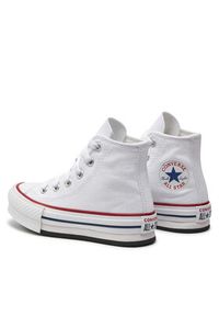 Converse Trampki Chuck Taylor All Star Eva Lift Canvas Platform 372860C Biały. Kolor: biały. Materiał: materiał. Obcas: na platformie