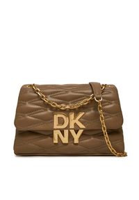 Torebka DKNY. Kolor: brązowy