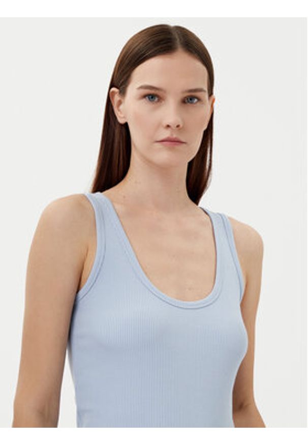 Calvin Klein Top K20K208246 Niebieski Slim Fit. Kolor: niebieski