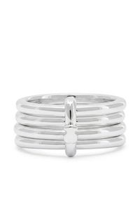 Tous - TOUS Pierścionek 1004569712 Srebrny. Materiał: metalowe. Kolor: srebrny #4