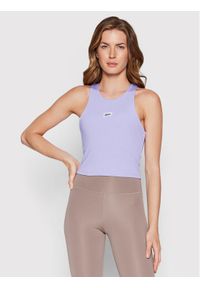 Sprandi Top SP22-TPD102 Fioletowy Slim Fit. Kolor: fioletowy. Materiał: syntetyk