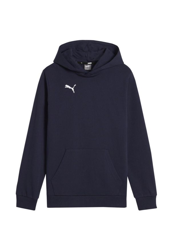 Puma - Bluza Z Kapturem Dziecięca Team Goal Casual. Typ kołnierza: kaptur. Kolor: niebieski