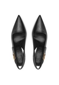 Furla Sandały Sign Slingback T.90 YG05SGN-BX2681-O6000-90294100 Czarny. Kolor: czarny. Materiał: skóra