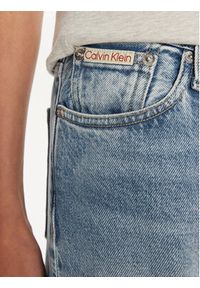 Calvin Klein Jeans Jeansy J20J224036 Niebieski Mom Fit. Kolor: niebieski