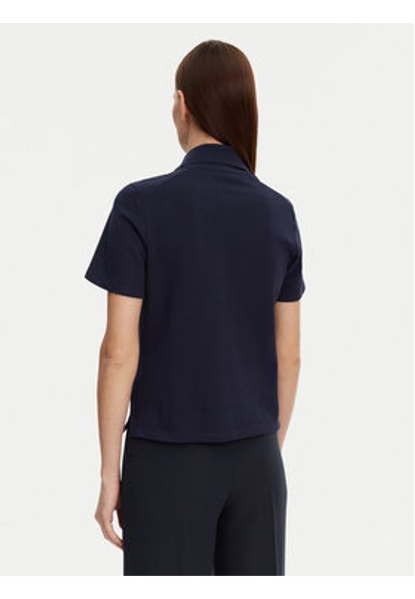 Marc O'Polo Polo 502 2094 53015 Granatowy Regular Fit. Typ kołnierza: polo. Kolor: niebieski. Materiał: bawełna