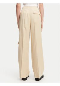 Calvin Klein Spodnie materiałowe K20K208168 Beżowy Wide Leg. Kolor: beżowy. Materiał: bawełna #3
