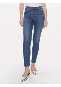 Weekend Max Mara Jeansy Eufrate 2415181051 Granatowy Slim Fit. Kolor: niebieski