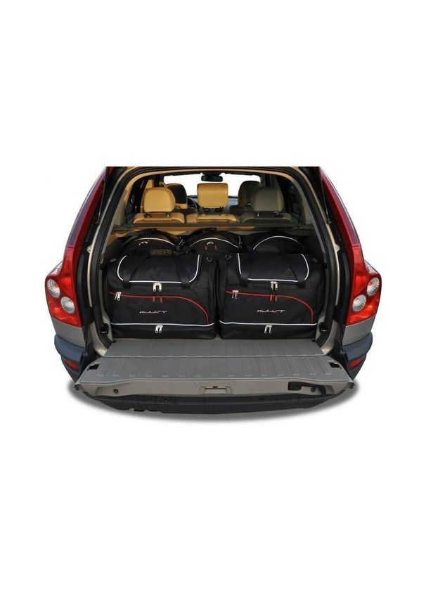 KJUST - Torby Do Bagażnika Volvo Xc90 2002-2014 5Szt Kjust. Kolor: czarny. Styl: sportowy