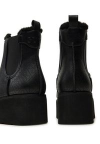 Guess Botki Jilaine FLFJIL FAL10 Czarny. Kolor: czarny. Materiał: skóra #2