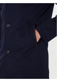 PAUL & SHARK - Paul&Shark Płaszcz wełniany 15312418 Granatowy Regular Fit. Kolor: niebieski. Materiał: kaszmir #6