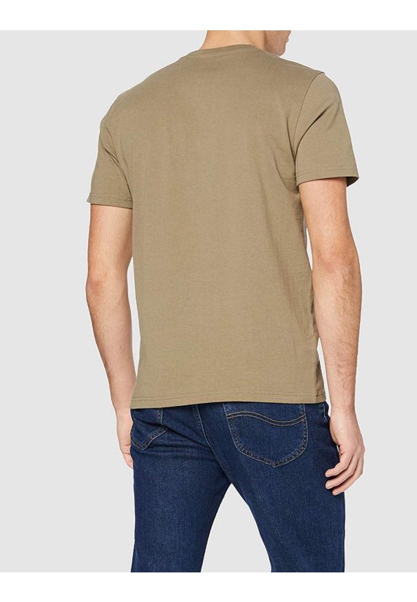 Lee - LEE SS POCKET TEE MĘSKI T-SHIRT UTILITY GREEN L64PSWNG 112115851