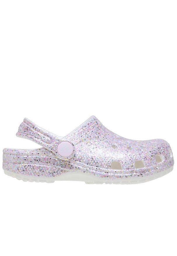 Klapki dziecięce Crocs Classic Fantasy Glitter Clog 212562-100 - multikolor. Kolor: wielokolorowy. Sezon: lato