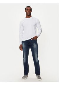 JOOP! Jeans Longsleeve 30033284 Biały Modern Fit. Kolor: biały. Materiał: bawełna. Długość rękawa: długi rękaw #7