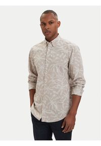 BOSS Koszula Ricoplus 50561608 Szary Regular Fit. Kolor: szary. Materiał: bawełna #1