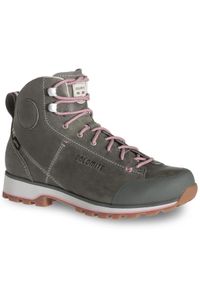 Buty trekkingowe damskie Dolomite Cinquantaquattro High FG GTX. Kolor: szary, wielokolorowy, zielony. Styl: sportowy #1