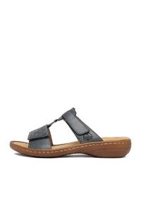 Rieker Klapki CEO-60885-12 Niebieski. Kolor: niebieski. Materiał: materiał #2