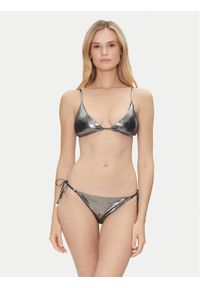 Emporio Armani Bikini EW000596 AF12203 FC072 Srebrny. Kolor: srebrny. Materiał: syntetyk