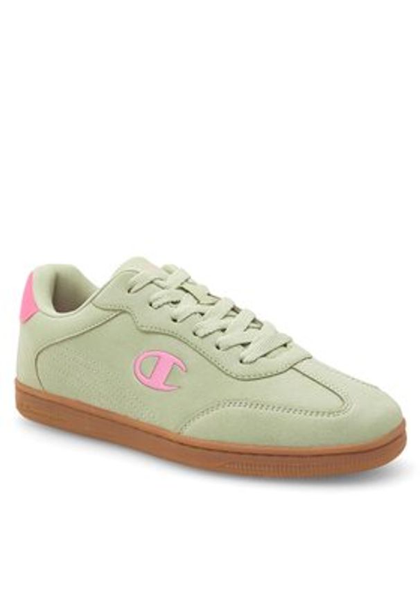 Champion Sneakersy Prestige S11736-GS019 Zielony. Kolor: zielony. Materiał: skóra