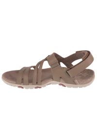 Sandały Merrell Sandspur Rose Convert Sandal W J003424 brązowe. Zapięcie: rzepy. Kolor: brązowy. Materiał: materiał, skóra, guma #4