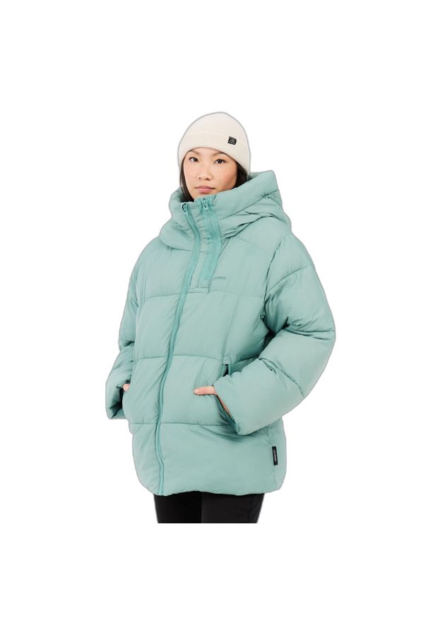 Damska kurtka puchowa Protest Selby. Kolor: niebieski. Materiał: puch