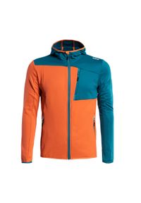 Bluza trekkingowa męska CMP. Kolor: pomarańczowy, wielokolorowy, niebieski