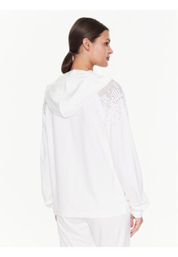 Liu Jo Sport Bluza TA3212 J5942 Écru Regular Fit. Materiał: wiskoza, syntetyk. Styl: sportowy