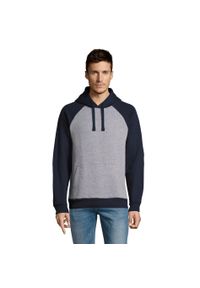 SOL'S - Bluza Unisex Dla Dorosłych Seattle. Kolor: wielokolorowy, niebieski, szary