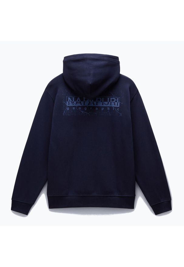 Bluza męska Napapijri B-Albula Hooded. Kolor: niebieski